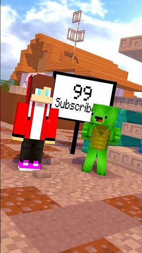 100 ❤️ - Maizen Minecraft Animation #maizen #minecraft #shorts