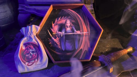 9.4K views · 283 reactions | Watch this video to learn about the epic new collaboration between Q Workshop and Anne Stokes Collection on gaming dice products! #fantasyart #qworkshop #DiceLife #stoked #annestokes | Anne Stokes | Facebook