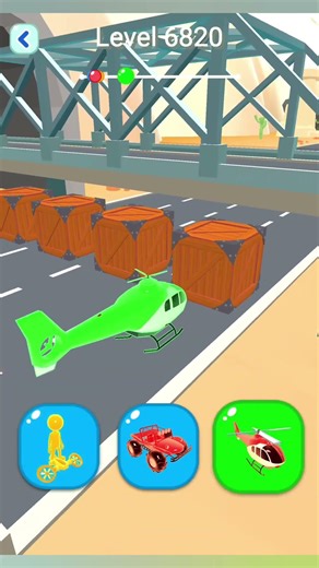 Shape shifting2 game level #6820 hyper casual game #shapeshifting #gameplay #gaming #shortvideo...