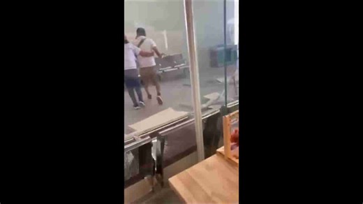 Airport ceiling collapse injures seven in the Philippines