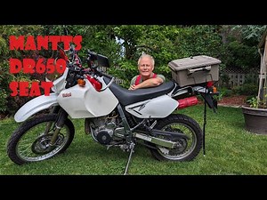Installing a Mantts DR650 seat kit
