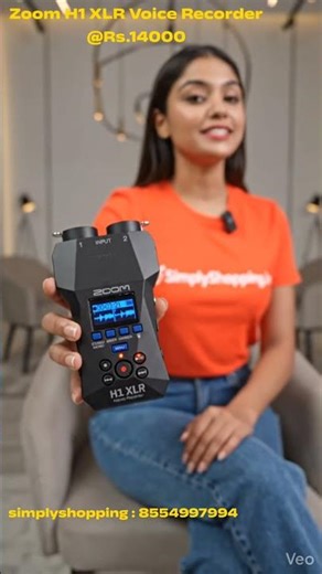 Zoom H1 XLR Voice Recoder #voicerecording #vlog #viral #reels #shorts #shortvideo #shortsviral #deal