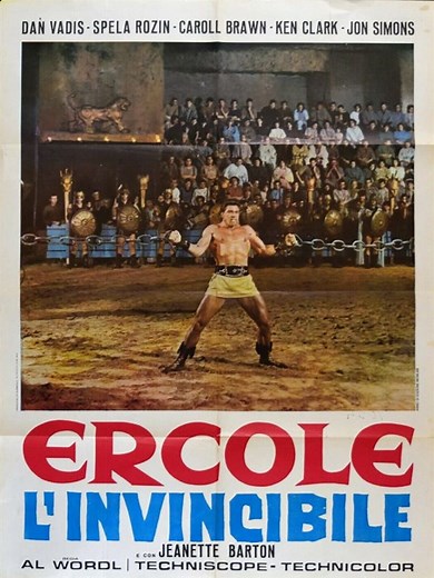 Le Grand défi : Hercule, Samson, Maciste, et Ursus, les invincibles d'Alvaro Mancori (1964)