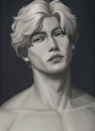 Speed Paint Male Portrait in Procreate