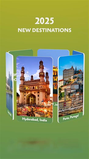 In 2025 we added five more new destinations to our network. Here’s too many more new reaches in the coming year! #FlyEthiopian | Ethiopian Airlines