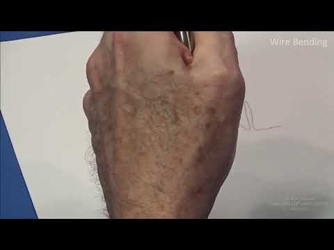 Straight Wire Orthodontics Course Demonstration - Fundamentals in Wire Bending