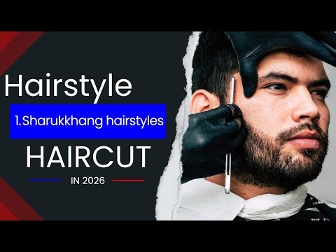Hairstyle 1.Sharukkhang hairstyles #haircutSummer Hairstyle Trends 2026 for Men | Best Cuts by Face