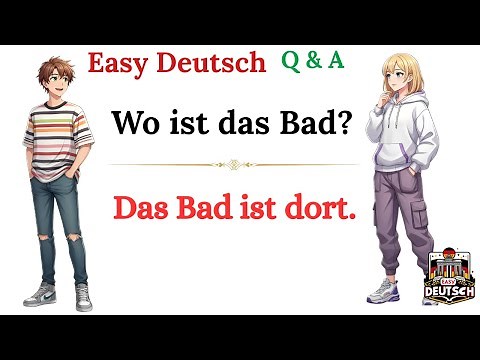 Learn German A1 🇩🇪✨ 150 Questions & Answers to Speak Along