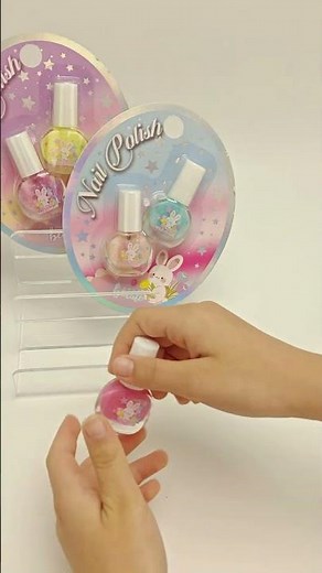 Safe & Fun Peel-Off Nail Polish for Kids | Water-Based, Non-Toxic, Easy to Remove | Fondbeauti