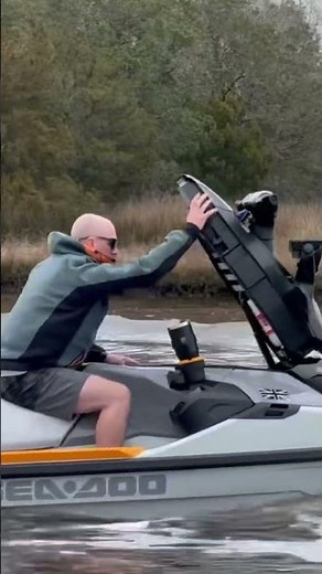 First ride out on my 2024 sea doo fish pro trophy #seadoo #seadoolife #seadoofishpro