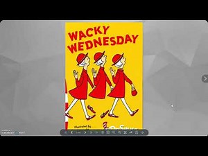 Wacky Wednesday by Dr Seuss - stories for kids read aloud