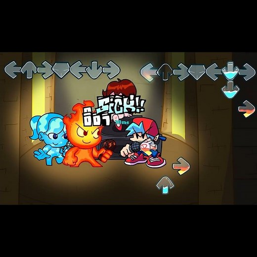 Friday Night Funkin - VS. Fireboy & Watergirl NEW WEEK 2 UPDATE #fnfmod #fireboy#watergirl#fnf#3