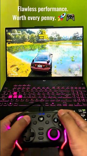 Asus Tuf Gaming A16 Forza horizon 6 #gaming #shorts