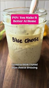 The Best Homemade Blue Cheese Dressing Recipe