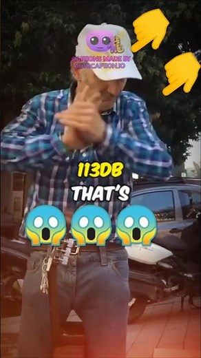 🔥The Loudest Clap Ever – It Broke a World Record! 👏💥#shorts #worldrecords