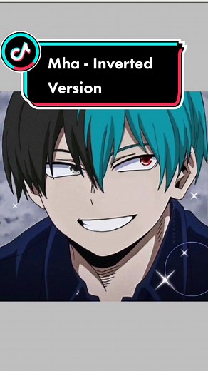 Les personnages Mha version inversé