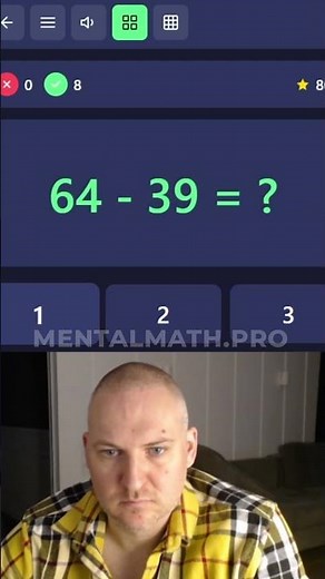 Do Mental Math! Trainer link in bio