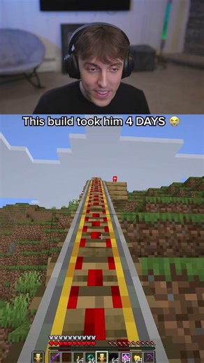 This Build took him 4 days...