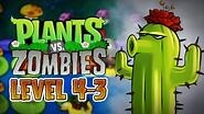 Plants vs. Zombies (PC) - Adventure - Level 4-3 Gameplay Playthrough