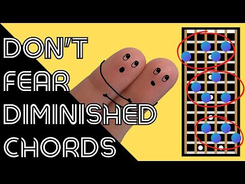 This DIMINISHED TRICK will TRANSFORM your chord progressions | Diminished Passing Chords on Guitar