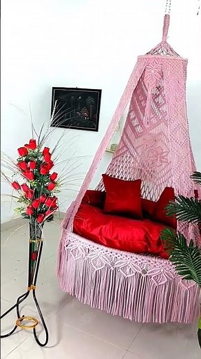 Macrame Swing Chair Tutorial Full Video | Macrame Making Full Video #macrametutorial #macramejhula