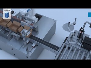 Track & Trace with End of Line Packaging Automation For Bottle Packing Line