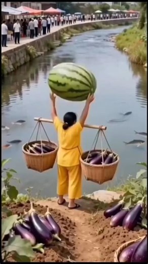 ว้าวสุดแตงโมผ่าข้ามฝั่ง #คลิปตลกขำๆ #funny #colonelkkjϟ #hahaha #kkkkk #ทัศนีย์พาม่วน