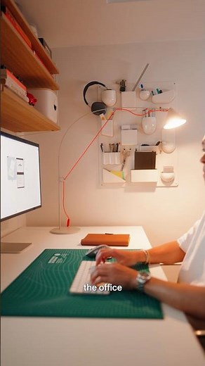 the perfect task lamp for your desk setup #interiordesign #homedecor #homeoffice