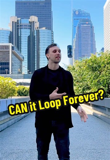 CAN it loop forever? 🤔 #vfx #animation #loop #3dgraphics #c4d #animation #visualasmr #visualeffects #loopchallenge #aftereffects #adobe #videoedit #videotutorial #videos #viralvideo #vfxindia