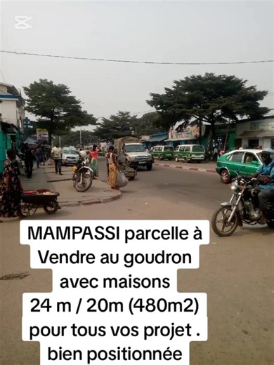 ‎MAMPASSI ( avenue miadeka ) ‎ ‎🛑URGENCE🛑 Bonne opportunité pour lancer vos grands projets ‎( pharmacie, école , super marché, boutiques , restaurant , immobilier) ‎ ‎✔️Parcelle à vendre de superficie 24 m/ 20 m soit 480 m² . ‎ ‎🏠-Parcelle ayant 5 maisons habitables 2 boutique à l'entrée . ‎ ‎📍-Située sur l'avenue MIADEKA à quelques mètres du goudron de MAMPASSI . ‎ ‎✅-Vendue par la succession ‎ ‎✅-Documents : complets ‎☑️-Proces verbal du conseil de famille ‎✅- vente notariale ‎ ‎💰-Prix : 