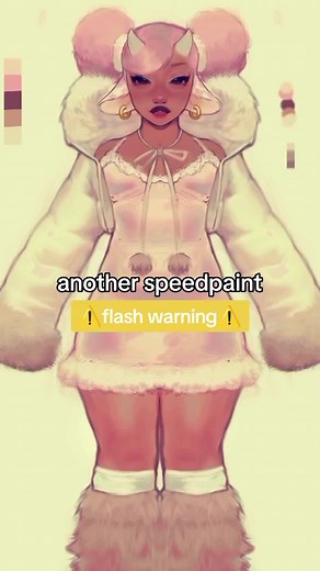 🍓mb it starts halfway through is because i forogr to press record but yay #fyp #speedpaint #krita (drawing of @demon_motherart 's of Strawberry!)