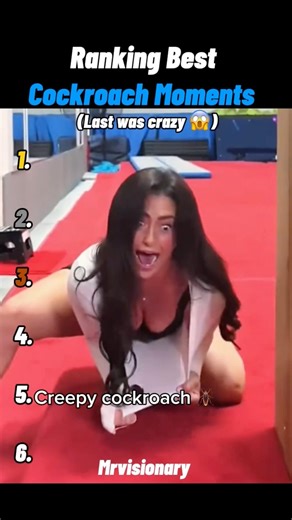 Ranking best cockroach moments 😂 #ranking #shorts #cockroach #tiktok #usa