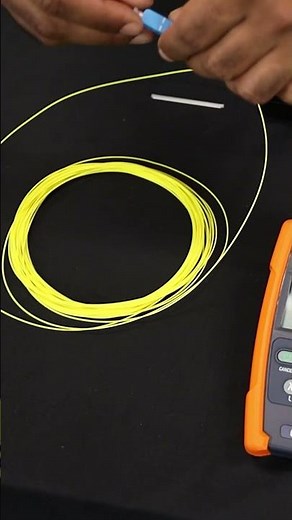 The Power Meter Trick For Live Fiber #fiberoptics #protips #work