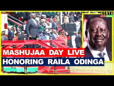 LIVE - Mashujaa Day Celebrations led by President Ruto to honor Raila Odinga at Kitui