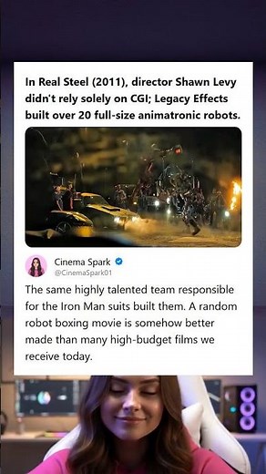 Real Steel 2011 Fact Over 20 Full-Size Animatronic Robots Used Instead of Only CGI