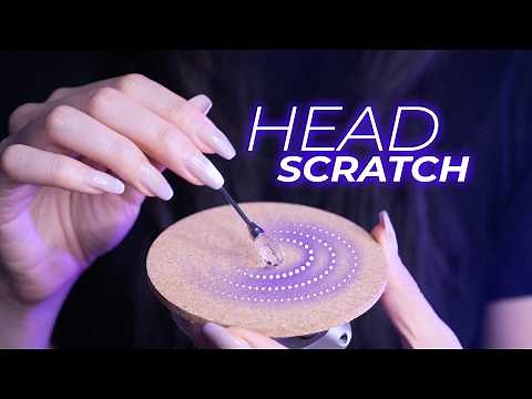 ASMR Scratching the Top of Your Head to Put You to Sleep (No Talking)