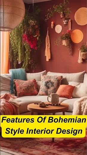 "Boho Decor: A mix of colors, textures, and global finds."