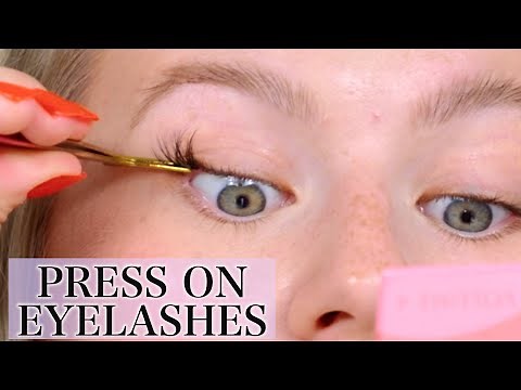 Press On Lashes ! NO GLUE!