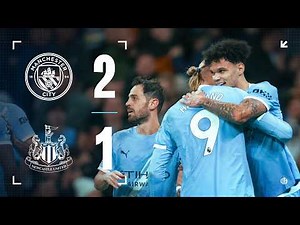 HIGHLIGHTS! City move to within two points of top spot | Man City 2-1 Newcastle | Premier League