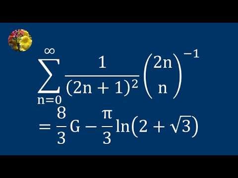 Evaluating a Rare Series Involving Central Binomial Coefficients