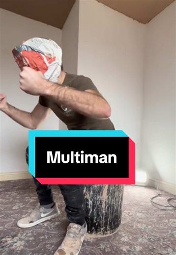 Multiman Saves the Day for Plasterer