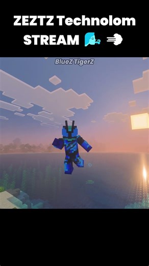 Kamen Rider ZEZTZ Technolom STREAM Transformation in MINECRAFT