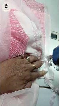 Invisible Zip Attaching Easy Method for Perfect Finish ✂️✨#zipline#invisiblezip#viral #viralshorts