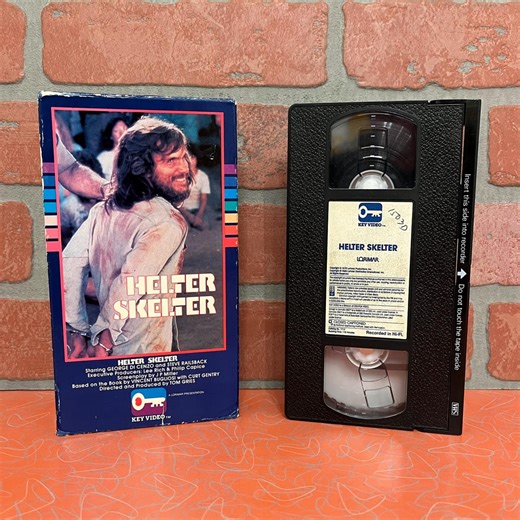 Helter Skelter VHS Movie 1976 / 1985 Charles Manson Family Horror Murder Vincent Bugliosi Book Analog Video Vintage - Etsy