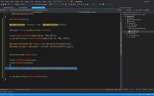 Qt49-3 QGraphicsView控件 （下）