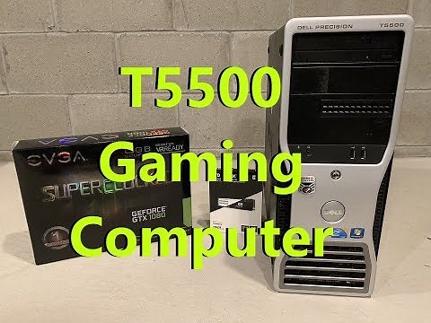 Precision T5500 Gaming Computer (GTX 1080 and NVME.2 Install)