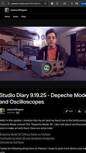 6.2K views · 199 reactions | I post studio blogs, demos, and project walk-thrus on some of my projects at Patreon. Here's a snippet from my latest post. https://www.patreon.com/ellingson | Ellingson | Facebook