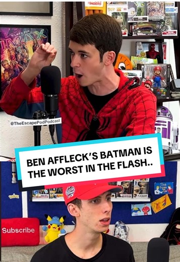Batfleck sucks!!! #theescapepodpodcast #benaffleck #batman #dc #dceu | Meatcanyon