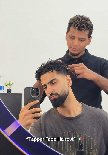 Tapper Fade Haircut: Italian Tapper Fade Guide