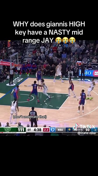 Giannis Antetokounmpo's Impressive Mid-Range Skills